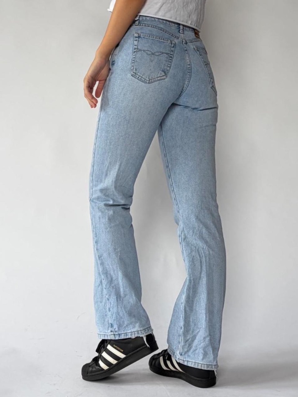 Vintage Jeans Paris Blues Mid Rise Straight Leg - Picture 2 of 7